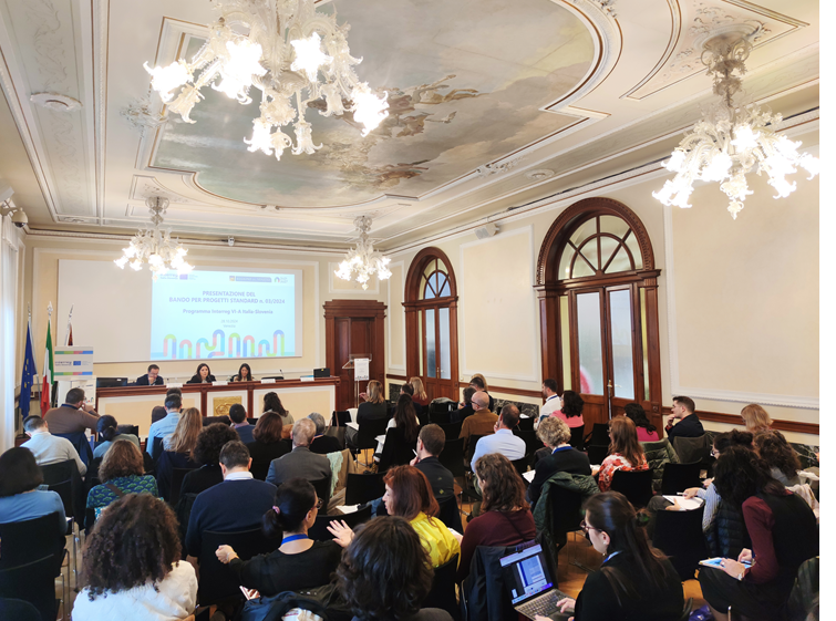 La platea in sala durante l'Infoday